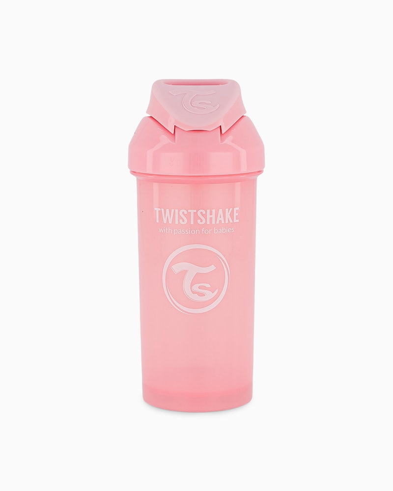 TWISTSHAKE TAZA CAÑITA 360ML PASTEL ROSA