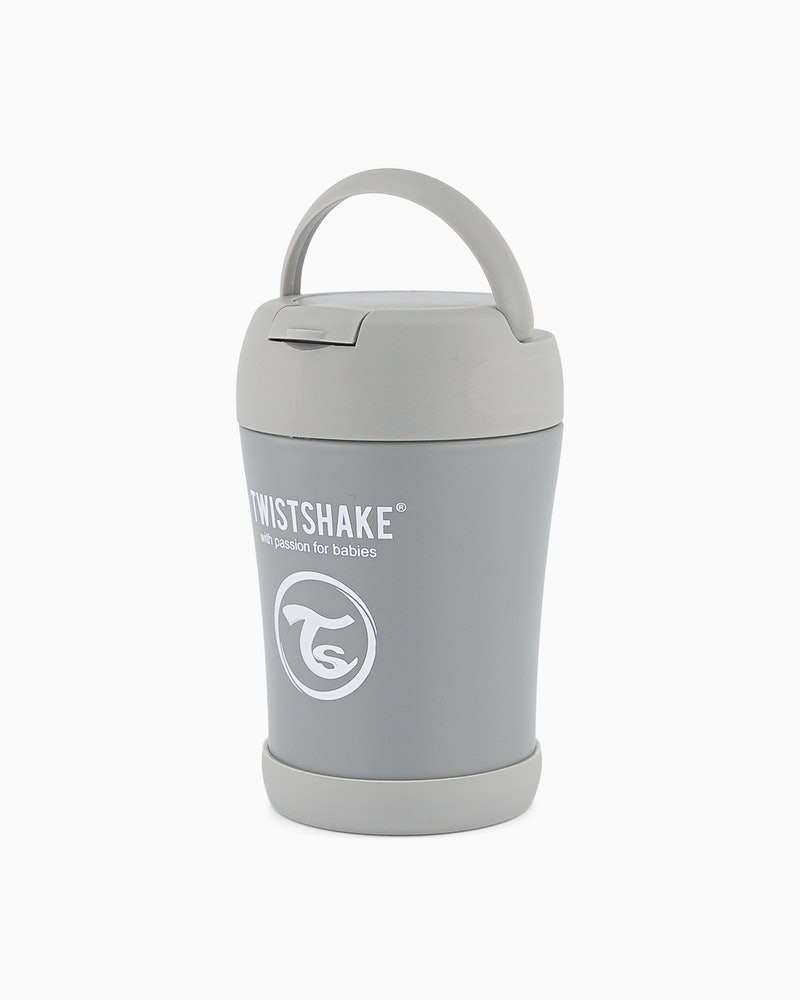 TWISTSHAKE TERMO FOOD 350ML PASTEL GRIS