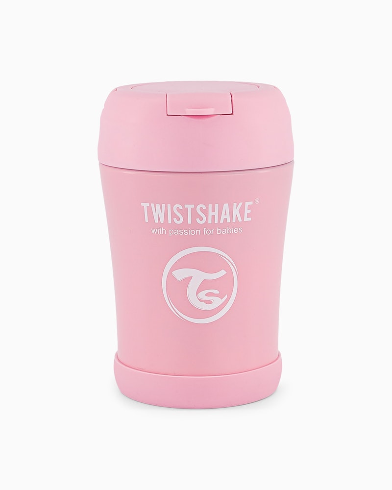 TWISTSHAKE TERMO FOOD 350ML PASTEL ROSA