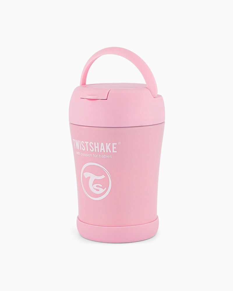 TWISTSHAKE TERMO FOOD 350ML PASTEL ROSA