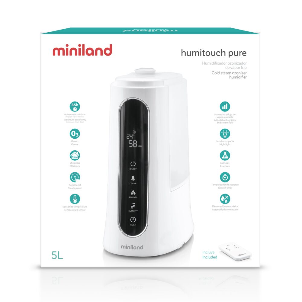 HUMIDIFICADOR HUMITOUCH PURE 5L