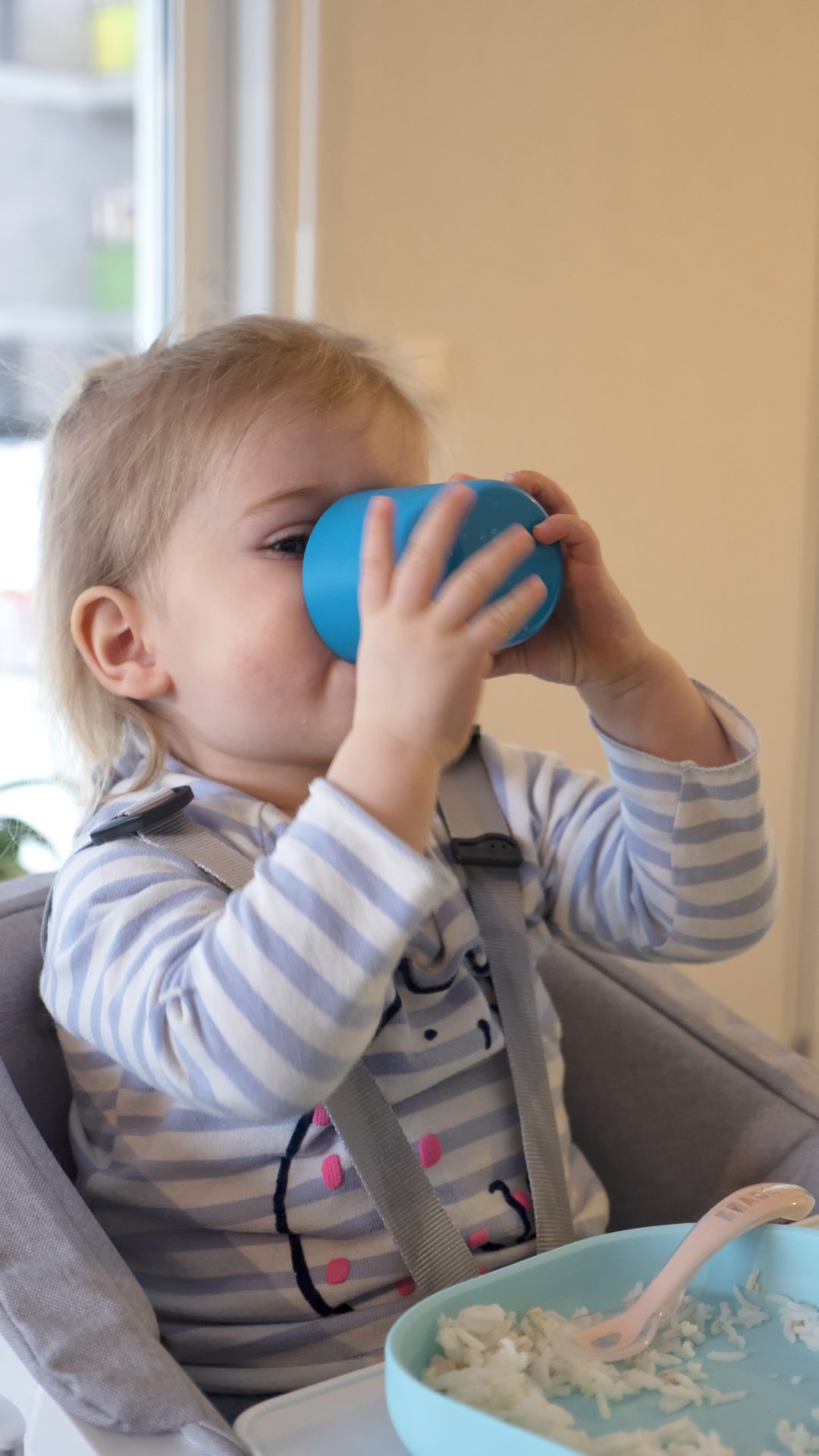 VASO SILICONA AZUL