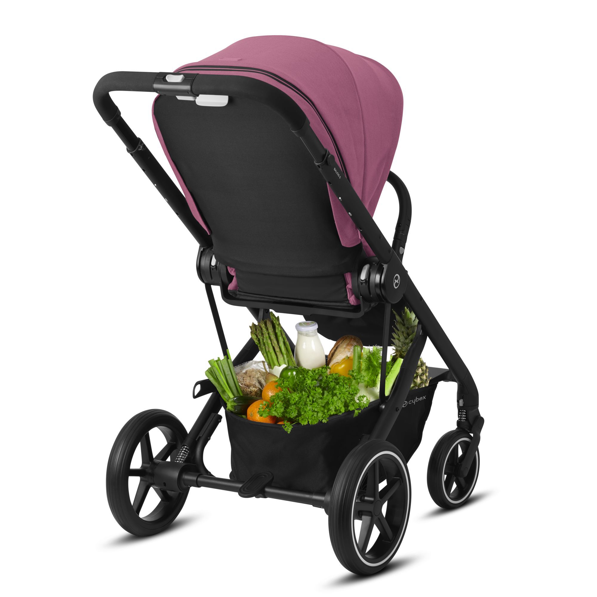 CYBEX BALIOS S LUX BLACK MAGNOLIA PINK