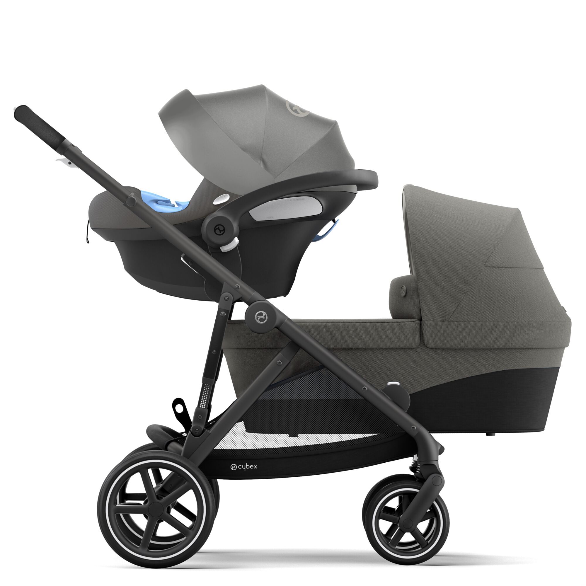 CYBEX GAZELLE S BLACK SILLA SOHO GREY