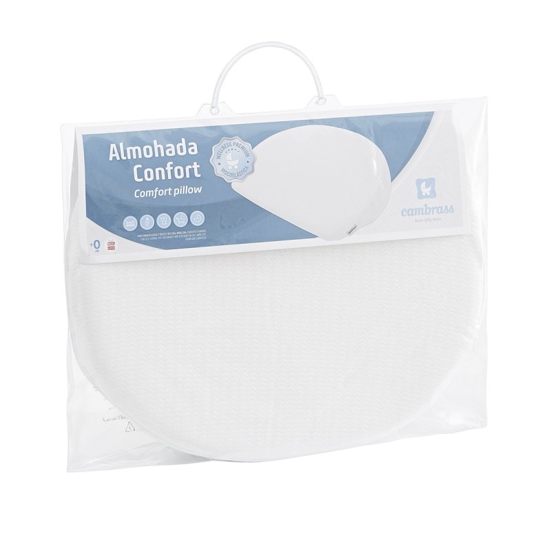 ALMOHADA CONFORT MINI 37X29 CM PREMIUM BLANCO