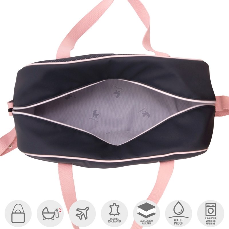 BOLSO MATERNAL PROME URBANY ROSA