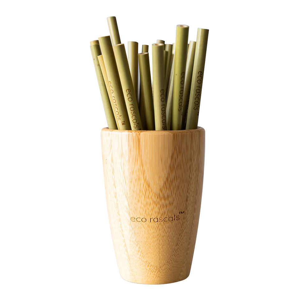 VASO BAMBOO 190ML VERDE ECO RASCALS