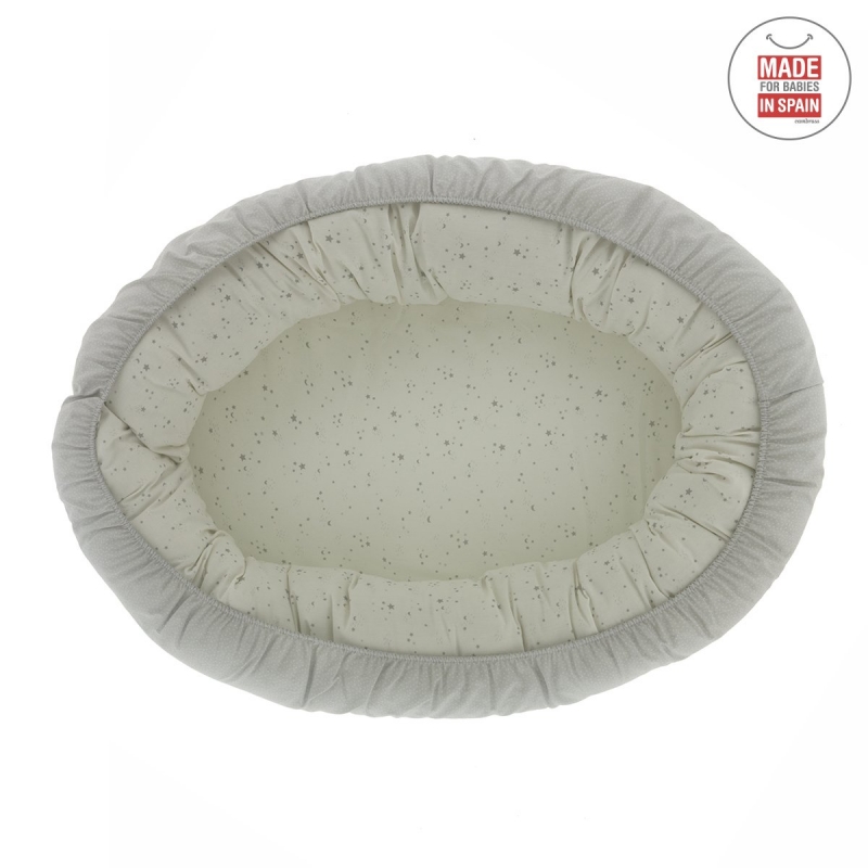 CUNA NIDO BEBE SKY 55X90X15CM GRIS