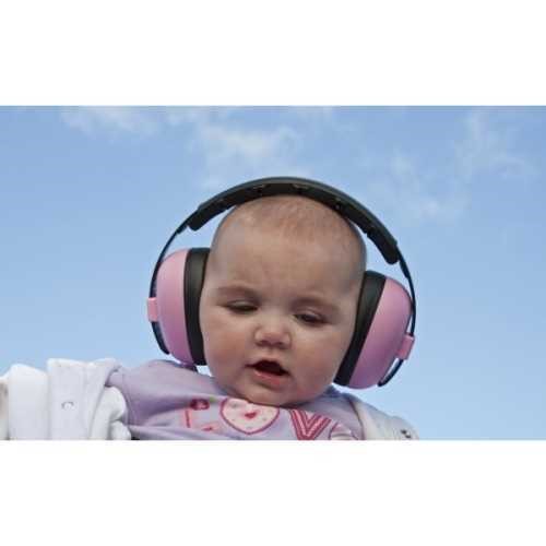 AURICULARES ANTIRUIDO BANZ BABY 0-3 AÑOS ROSA