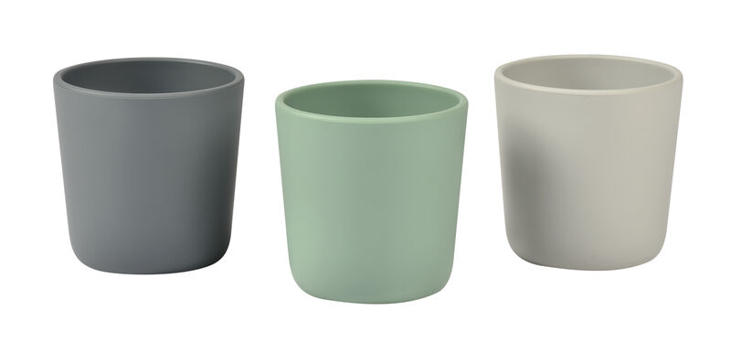 PACK DE 3 VASOS SILICONA