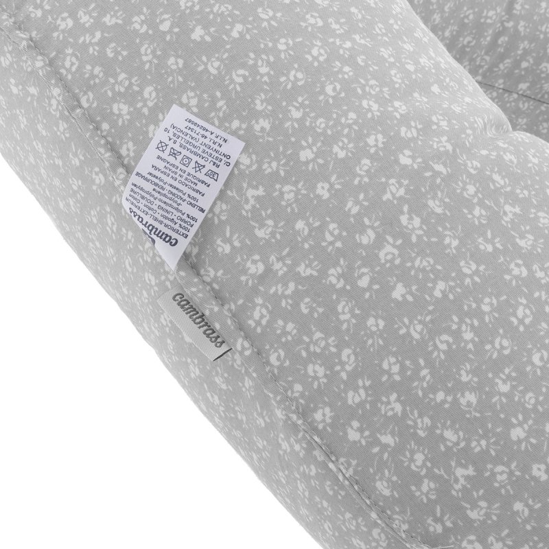 ALMOHADA DE LACTANCIA PEQ. LIBERTY GRIS