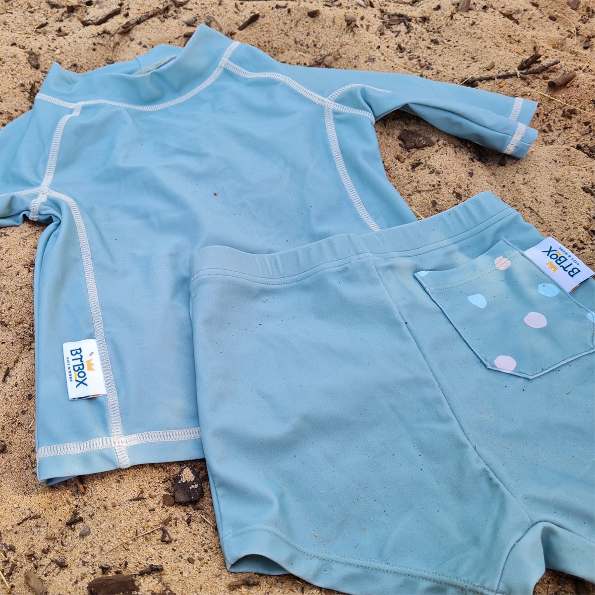 BOXER BTBOX UPF 50+ LUNARES VERDE 2-3 AÑOS