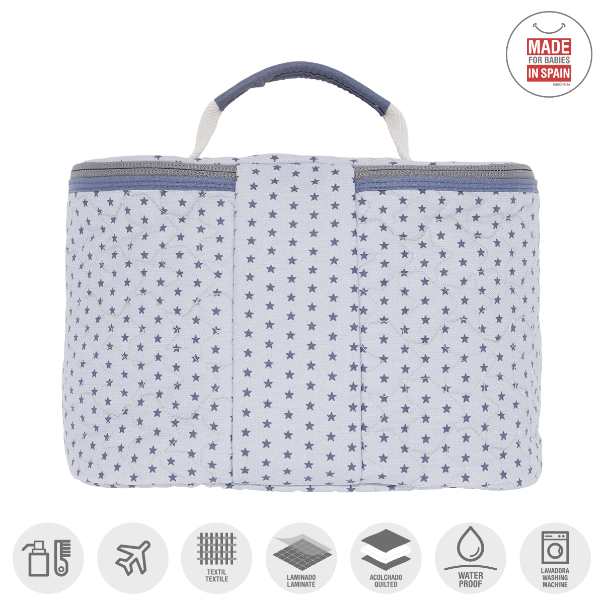 BOLSO NECESER MINI SPECTRA AZUL