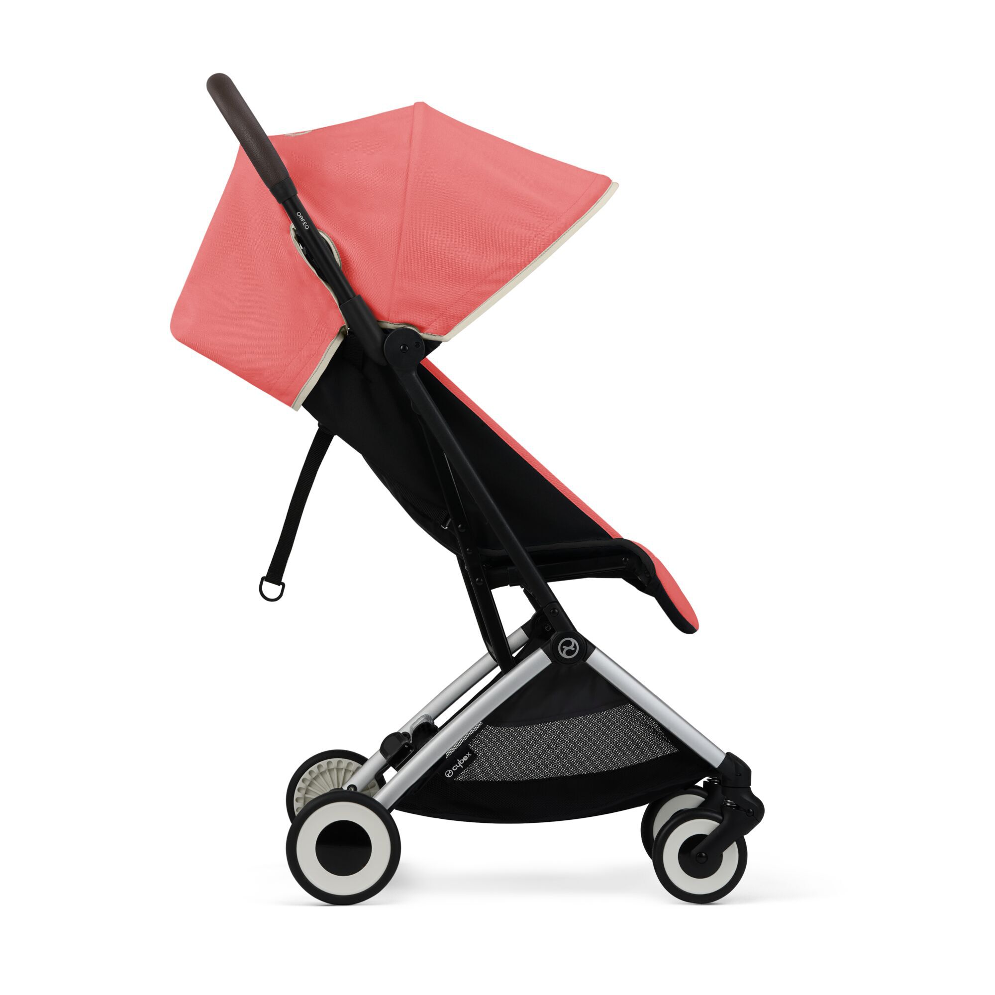 CYBEX ORFEO SILLA DE PASEO SILVER HIBISCUS RED