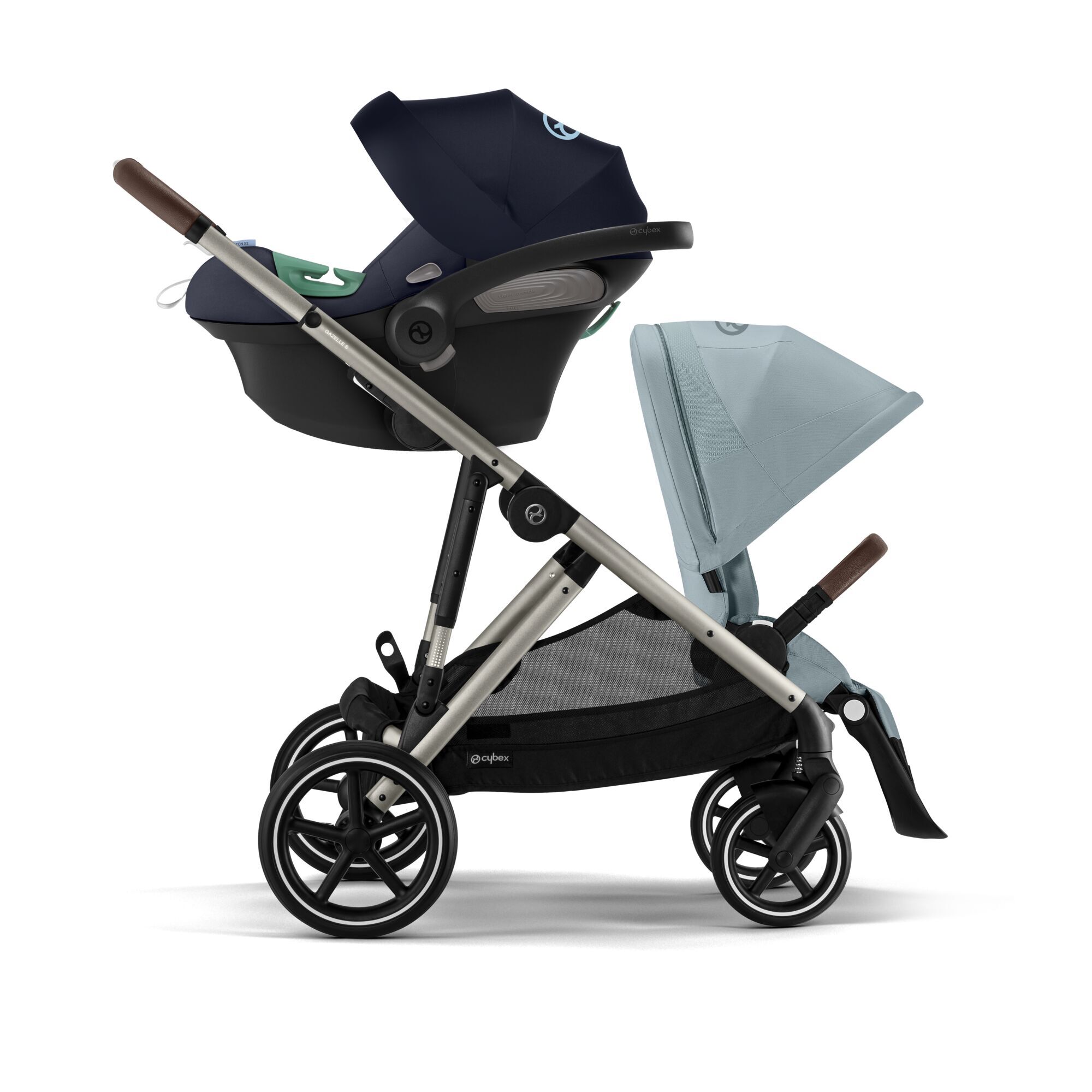 CYBEX GAZELLE S SILLA TAUPE SKY BLUE