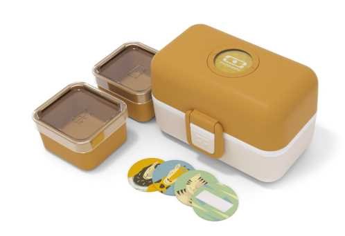 CAJA MONBENTO TRESOR SAFARI MOSTAZA