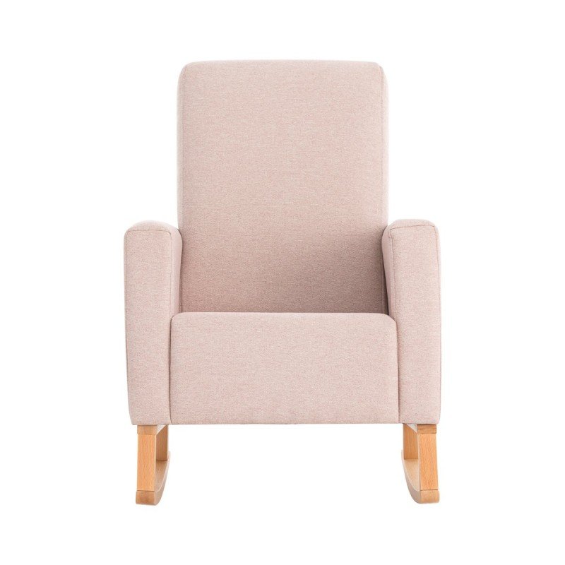 SILLON DE LACTANCIA LISO ROSA 68X71.5X93.5CM