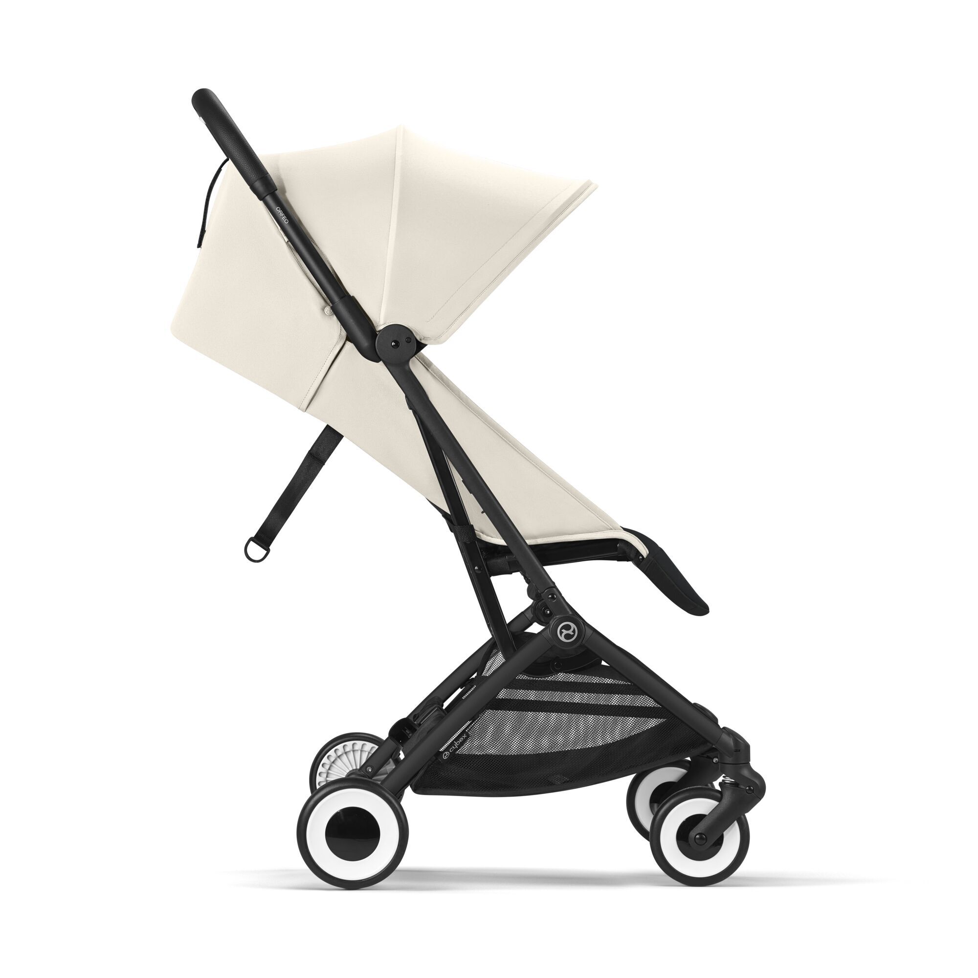 CYBEX ORFEO SILLA DE PASEO BLACK CANVAS WHITE