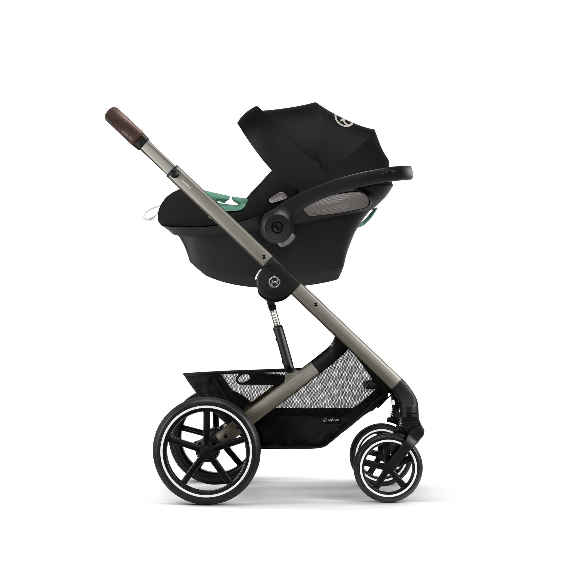 CYBEX BALIOS S LUX BLACK SILLA ALMOND BEIG