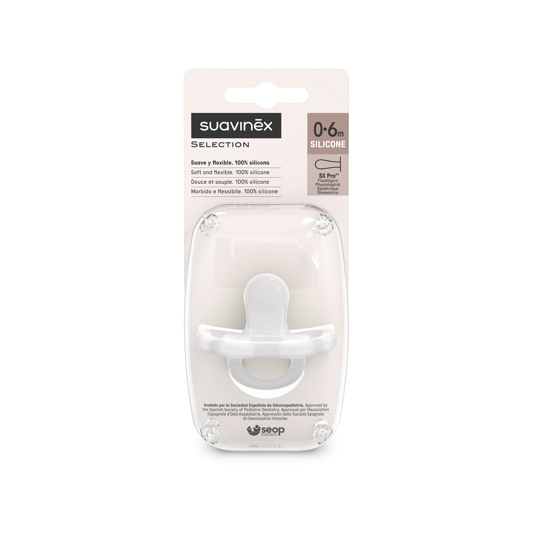CHUPETE TODOSILICONA TODOSIL FIS 0/6M SX PRO TR I3