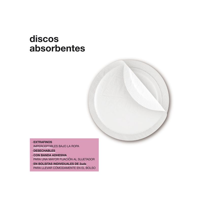 DISCOS DE LACTANCIA NATURE 60 UNDS