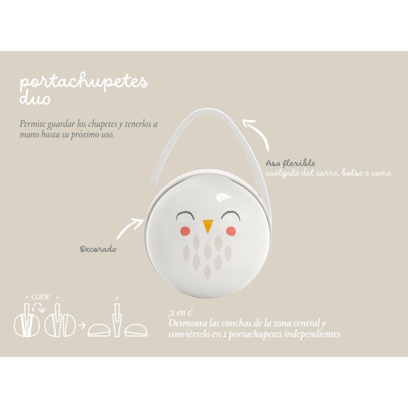PORTACHUPETES DUO PREMIUM OWL VERDE I3