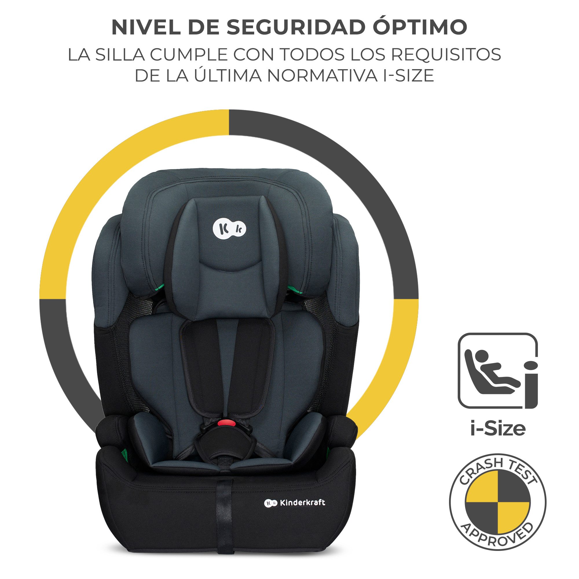 ELEVADOR COMFORT UP 76-150CM BLACK