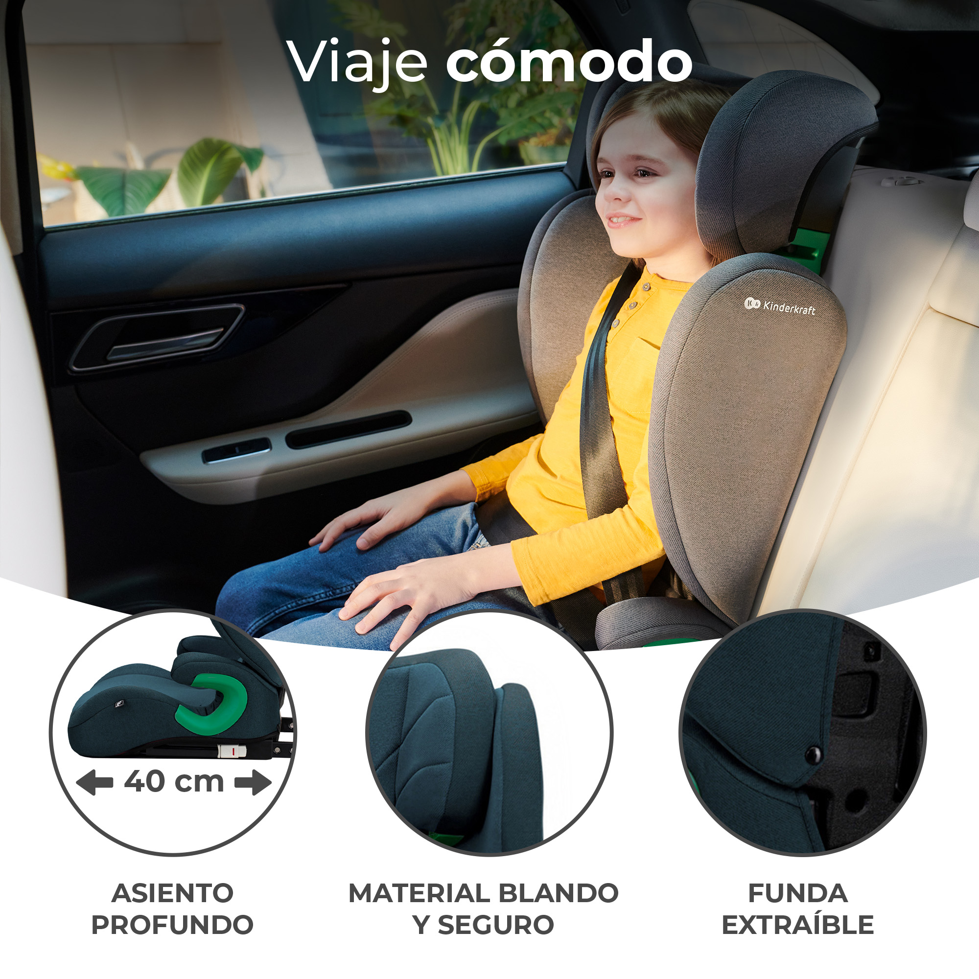 ELEVADOR JUNIOR FIX 2 HARBOUR BLUE