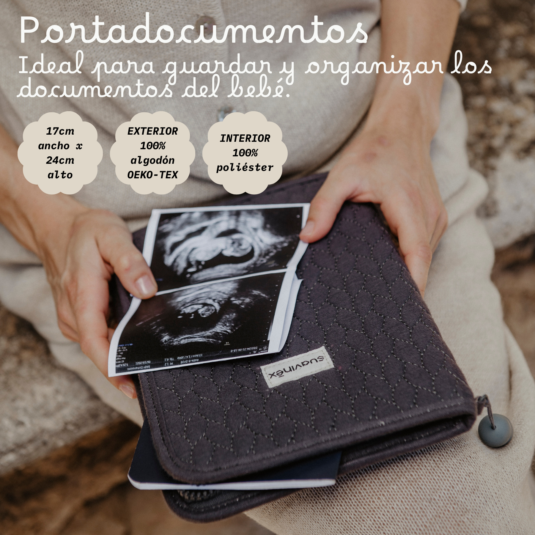 PORTADOCUMENTOS WONDERLAND BEIGE