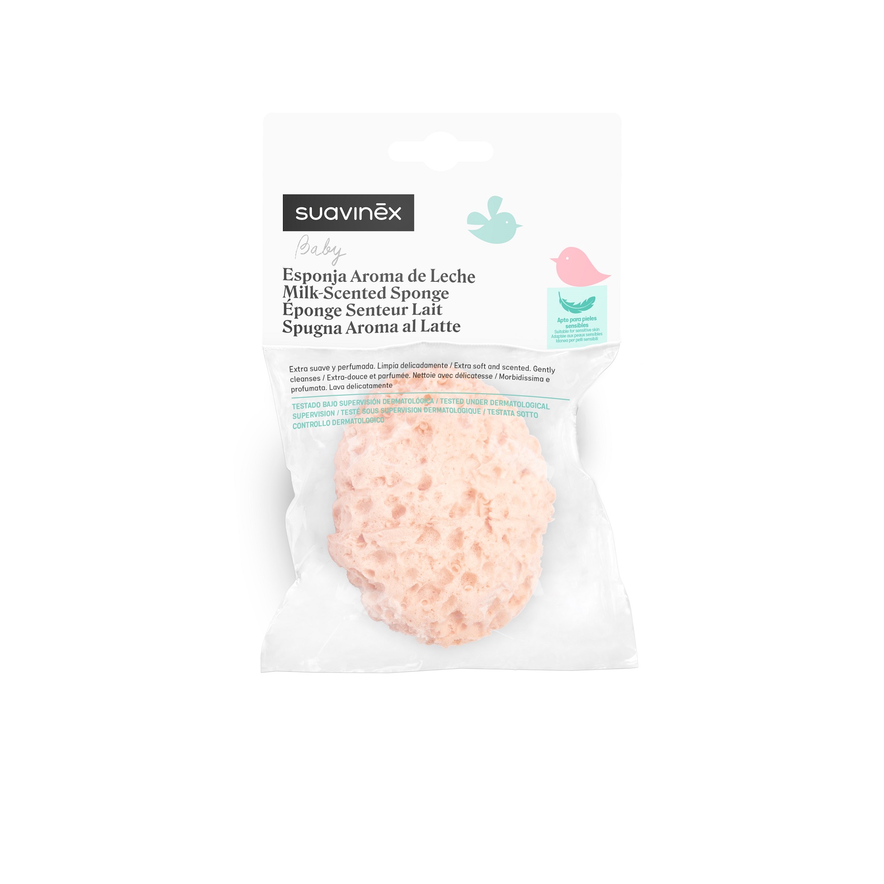 ESPONJA AROMATIZADA LECHE PARA BEBES