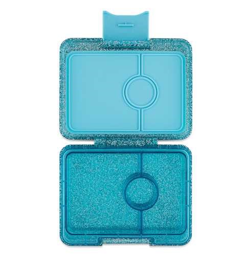 YUMBOX SNACK 3C GLITTER BLUE