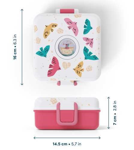 CAJA SNACKY MONBENTO BIRDS