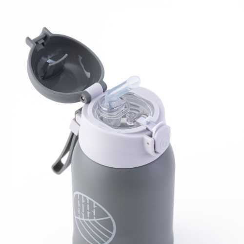 BOTELLA INOX ECO RASCALS 480 ml GRIS