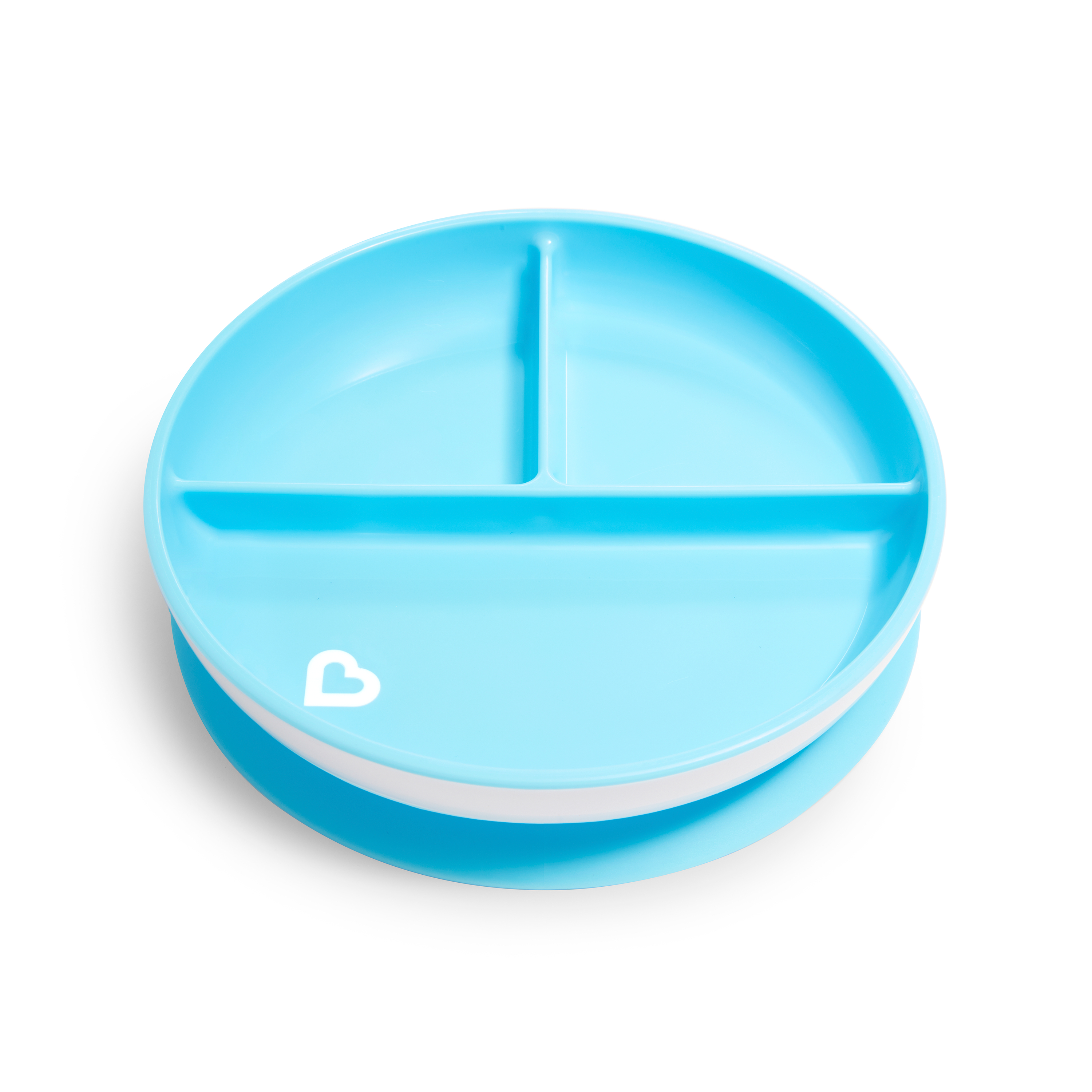 MUNCHKIN Stay Put - Plato con Ventosa y compartimentos, 1 Unidad 