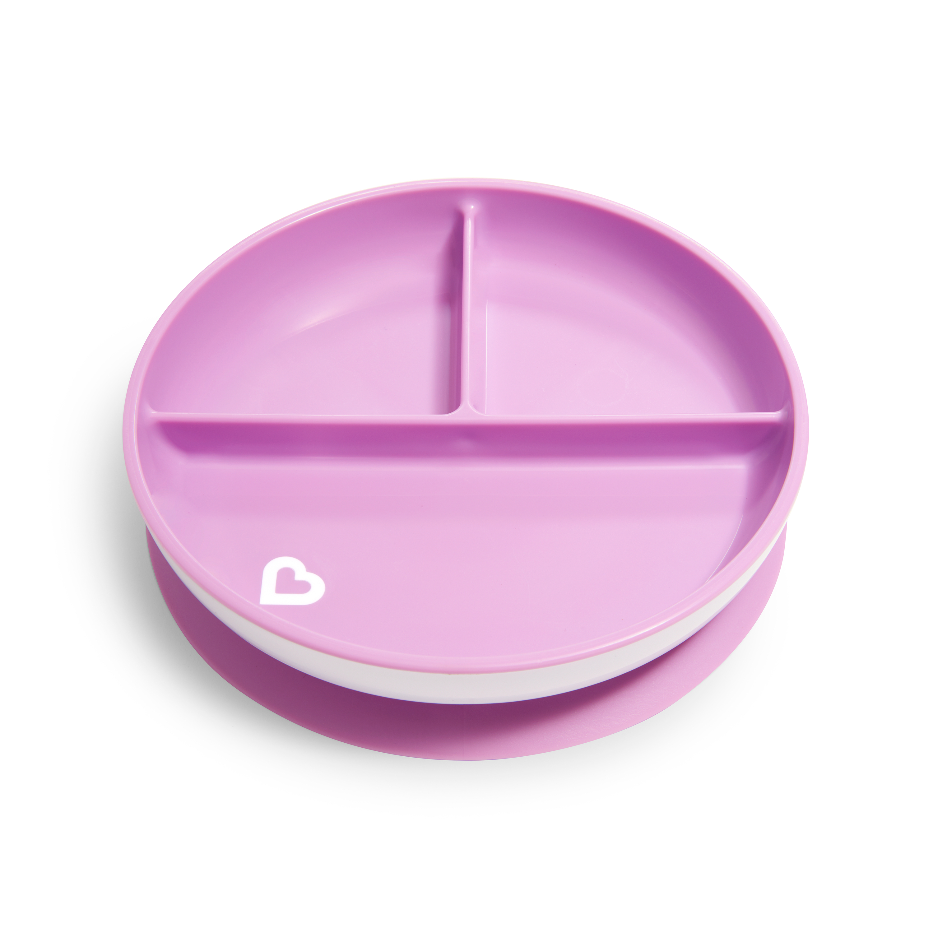 MUNCHKIN Stay Put - Plato con Ventosa y compartimentos, 1 Unidad 