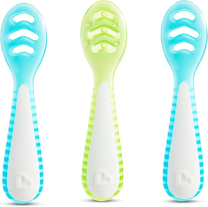MUNCHKIN Pack 3 Cucharas de iniciación a Baby-Led Weaning 
