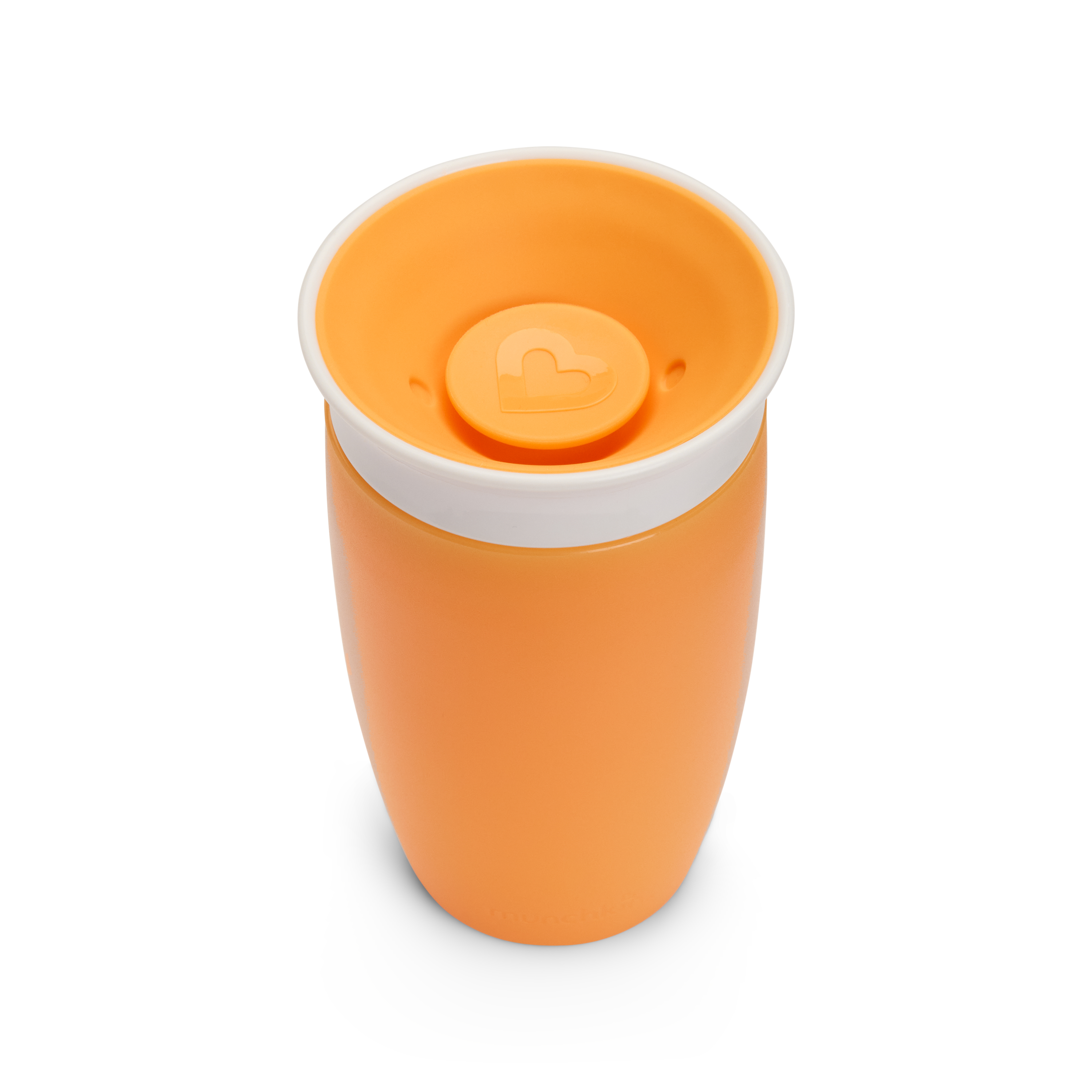 MUNCHKIN Miracle 360º - Taza antigoteo 295ml naranja