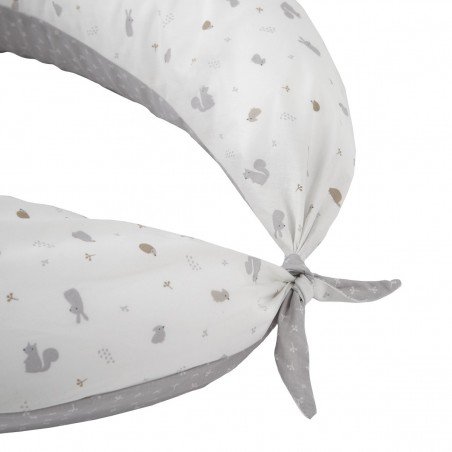 ALMOHADA DE LACTANCIA LUNA ARDI GRIS
