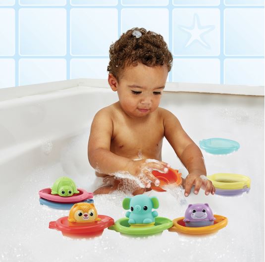 JUGUETES PARA LA BAÑERA ANIMALES AL AGUA