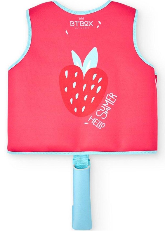 CHALECO SUMMER 2025 STRAWBERRIES TALLA M 19-30 KG