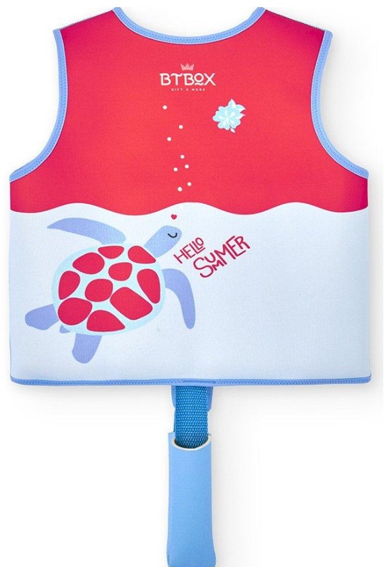 CHALECO SUMMER 2025 TORTUGAS TALLA S 11-19 KG
