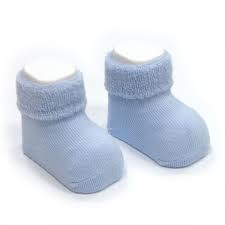 CALCETINES BEBE LISO CELESTE T.0 (15-16)