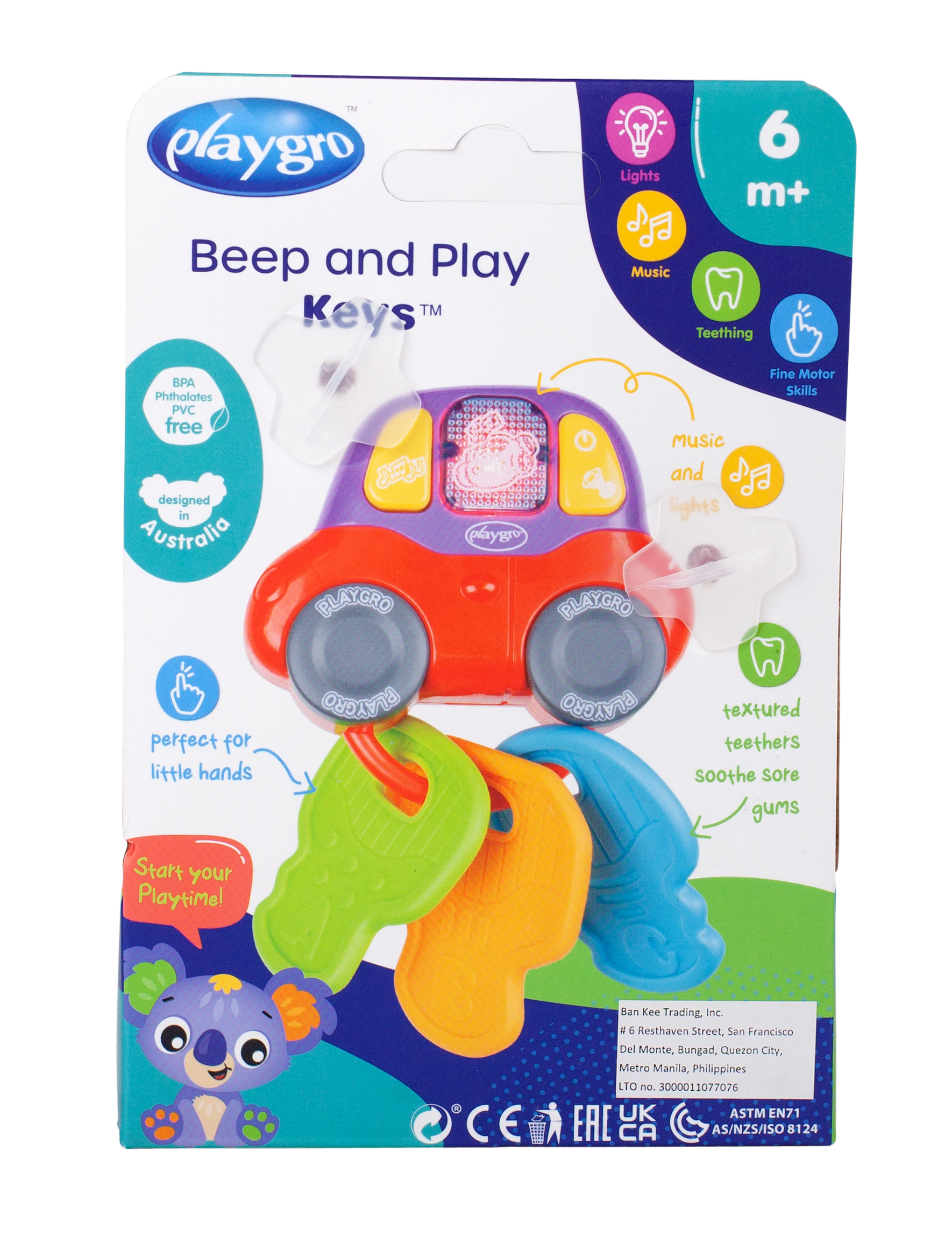 LLAVES BEEP AND PLAY KEYS