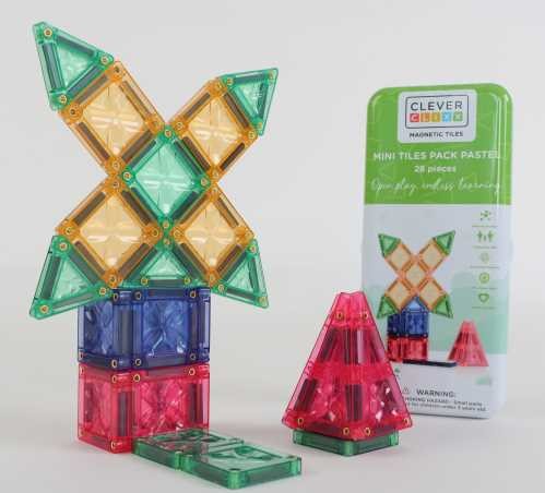 CLEVERCLIXX MINI TRAVEL CLEVERCLIXX 28 PIEZAS COLORES PASTEL