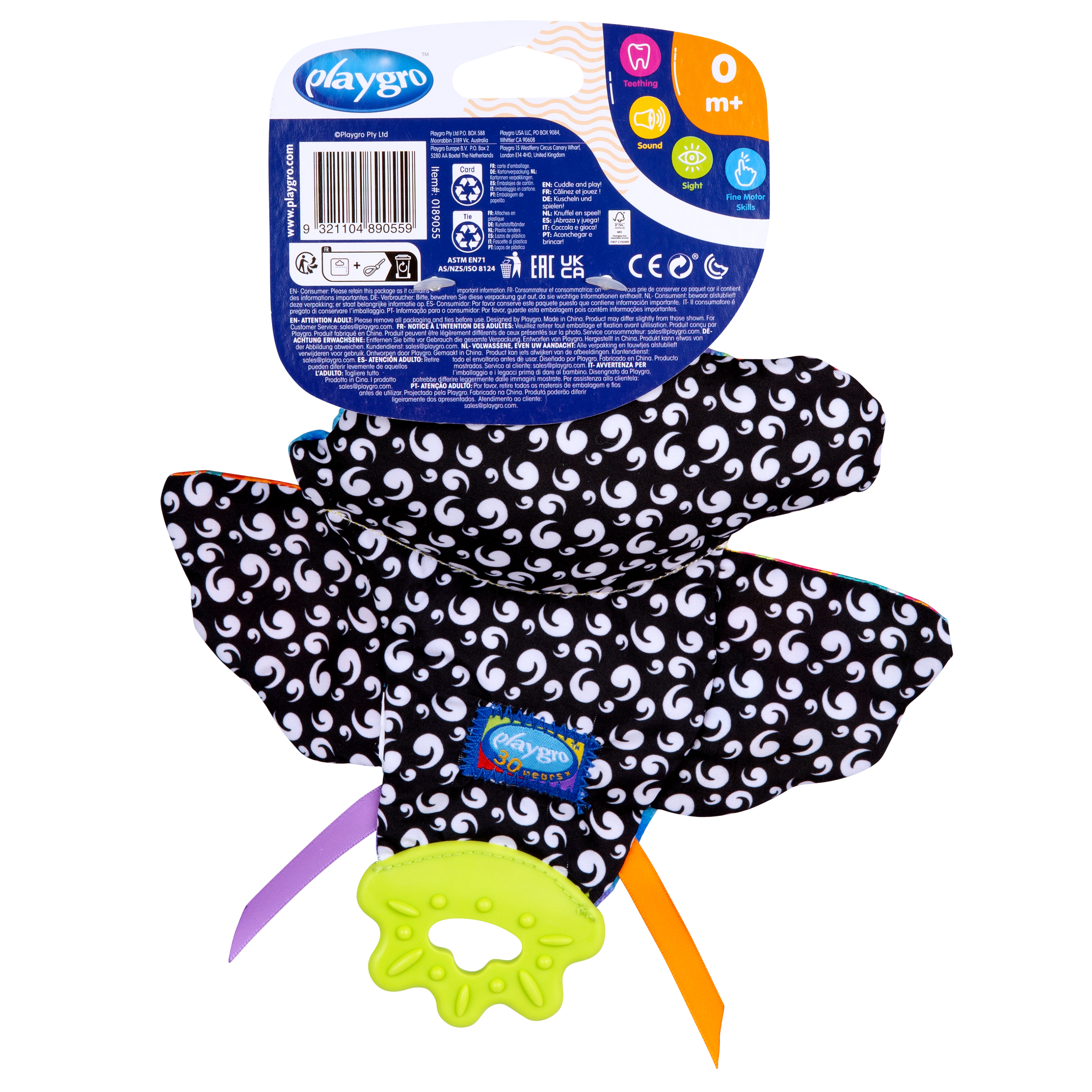 MANTITA MORDEDOR CRINKLE BLANKIE TAMILA TOUCAN