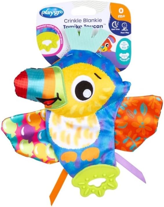 MANTITA MORDEDOR CRINKLE BLANKIE TAMILA TOUCAN