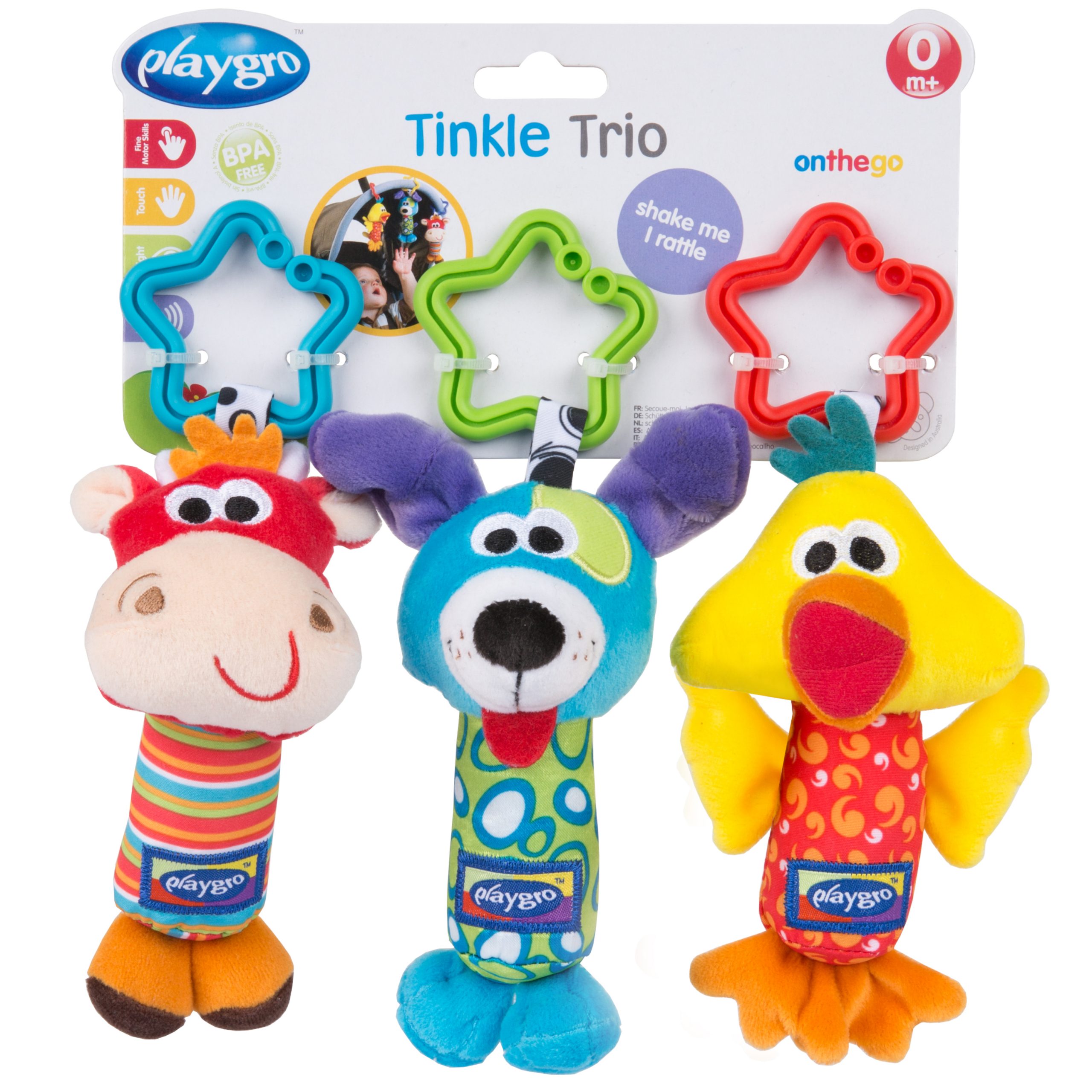 MY FIRST TINKLE TRIO AMIGOS COLGANTES