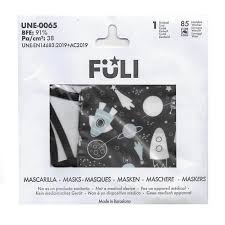 MASCARILLA FULI SPACE NEGRO T.M