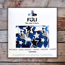 MASCARILLA FULI STARS AZUL T.M