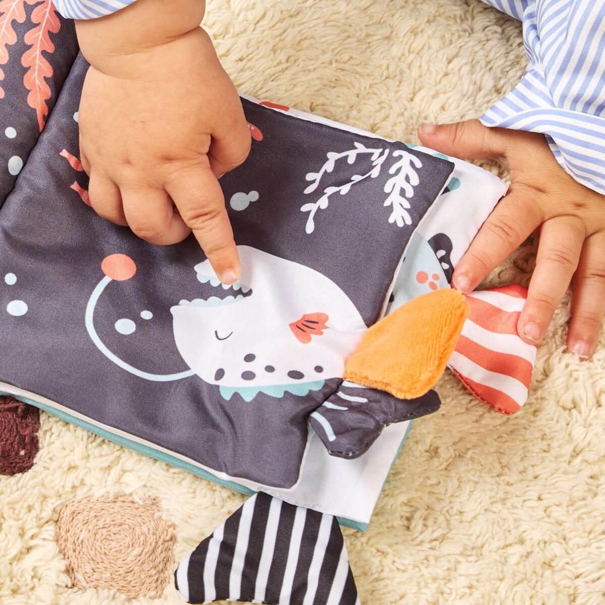 MINILAND SENSORIAL - LIBRO MARINO SUAVE